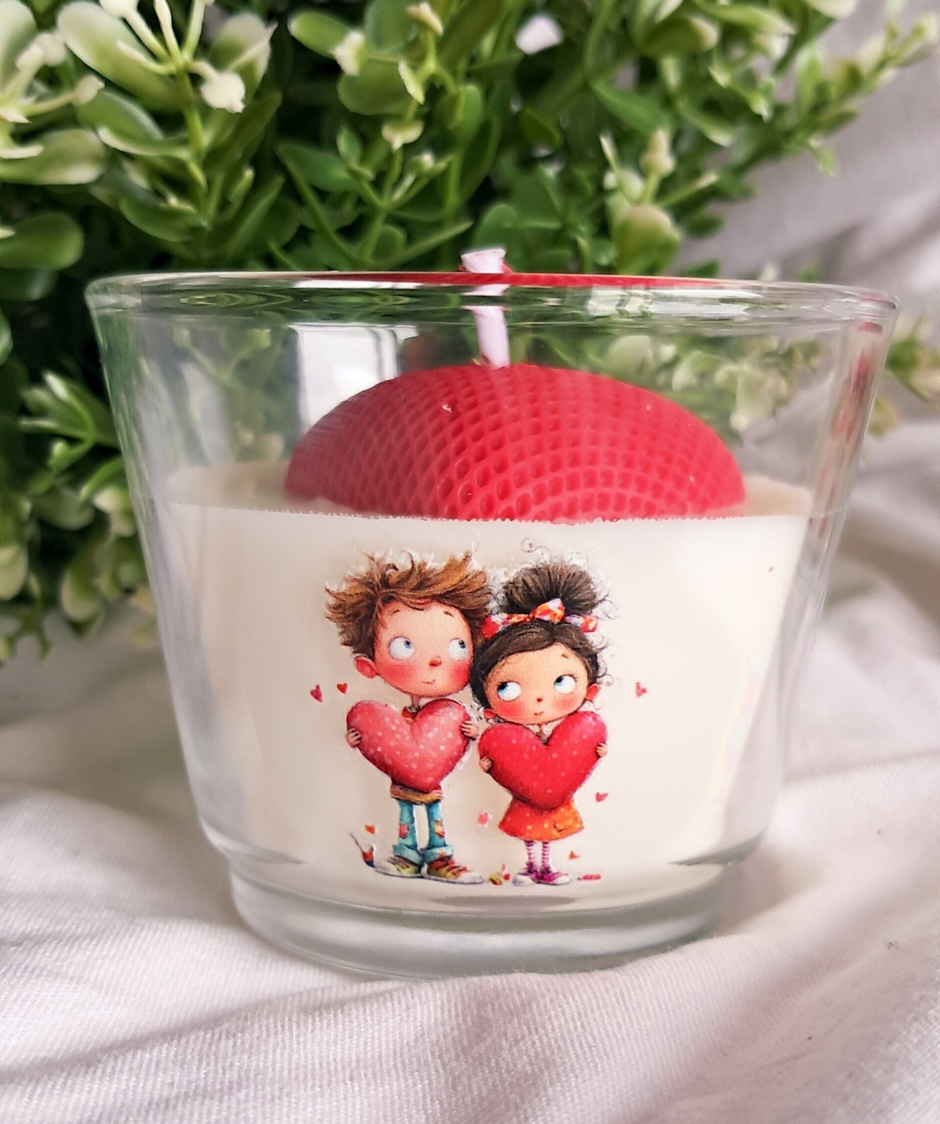 Vela CORAZÓN CRISTAL - 3