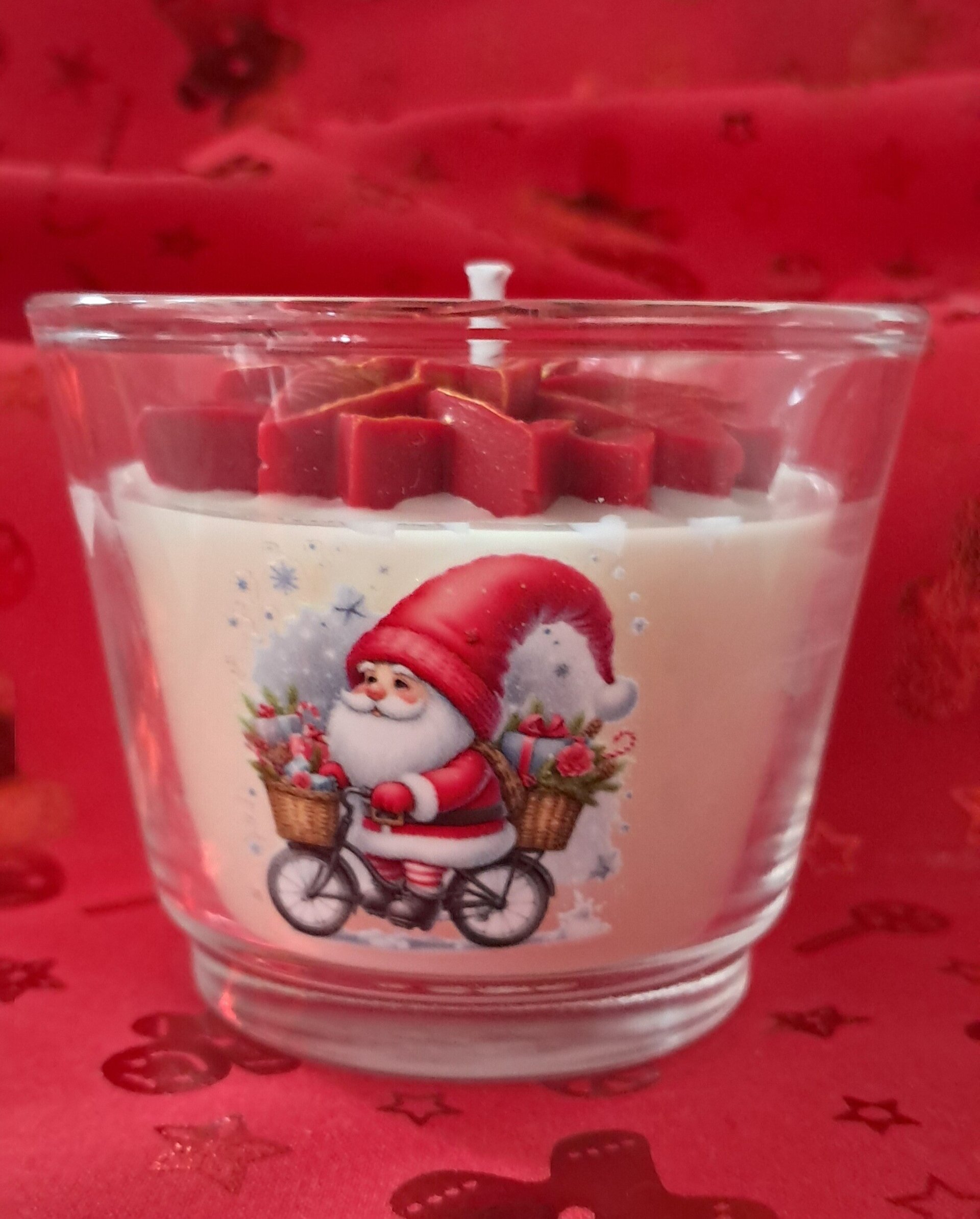 Vela vaso PAPA NOEL - 2