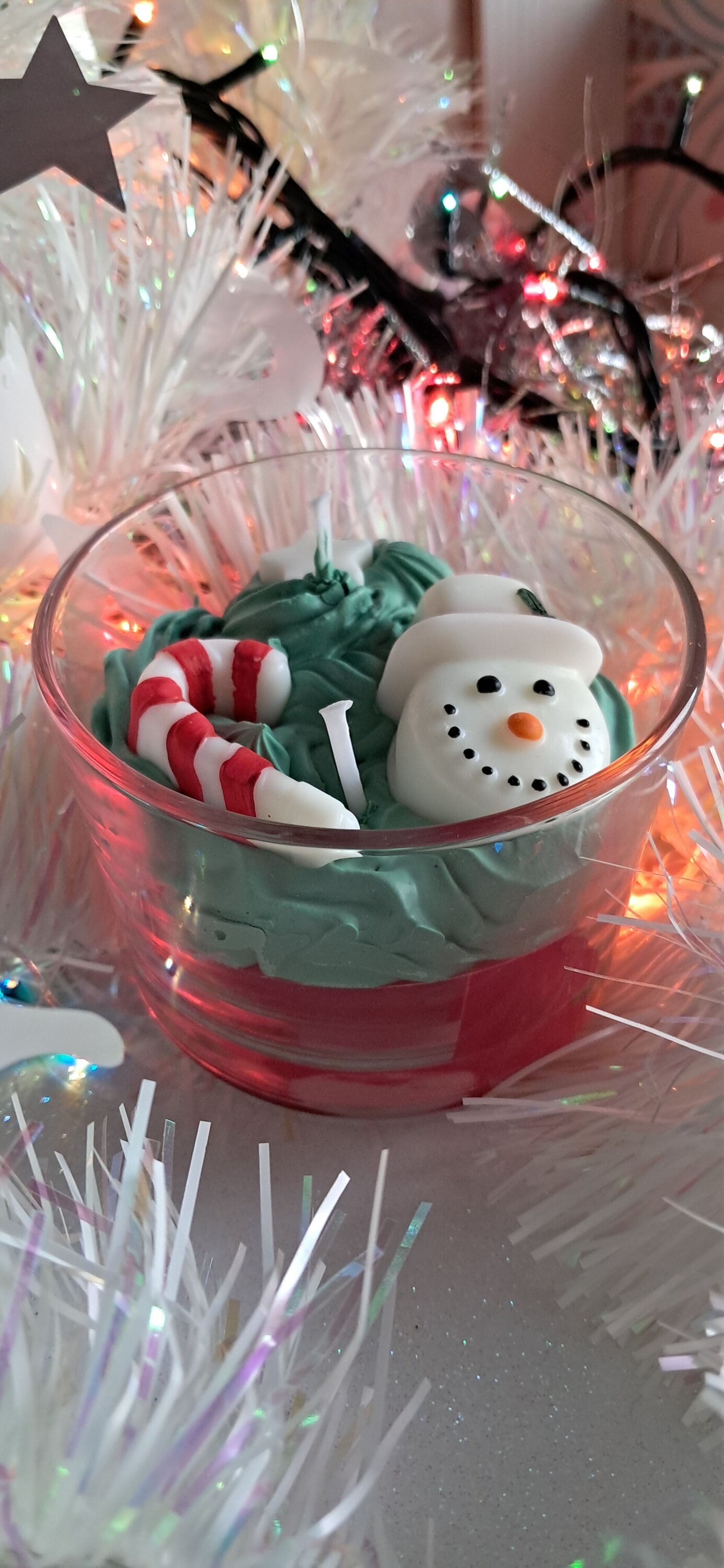 Vela vaso Navidad - 2