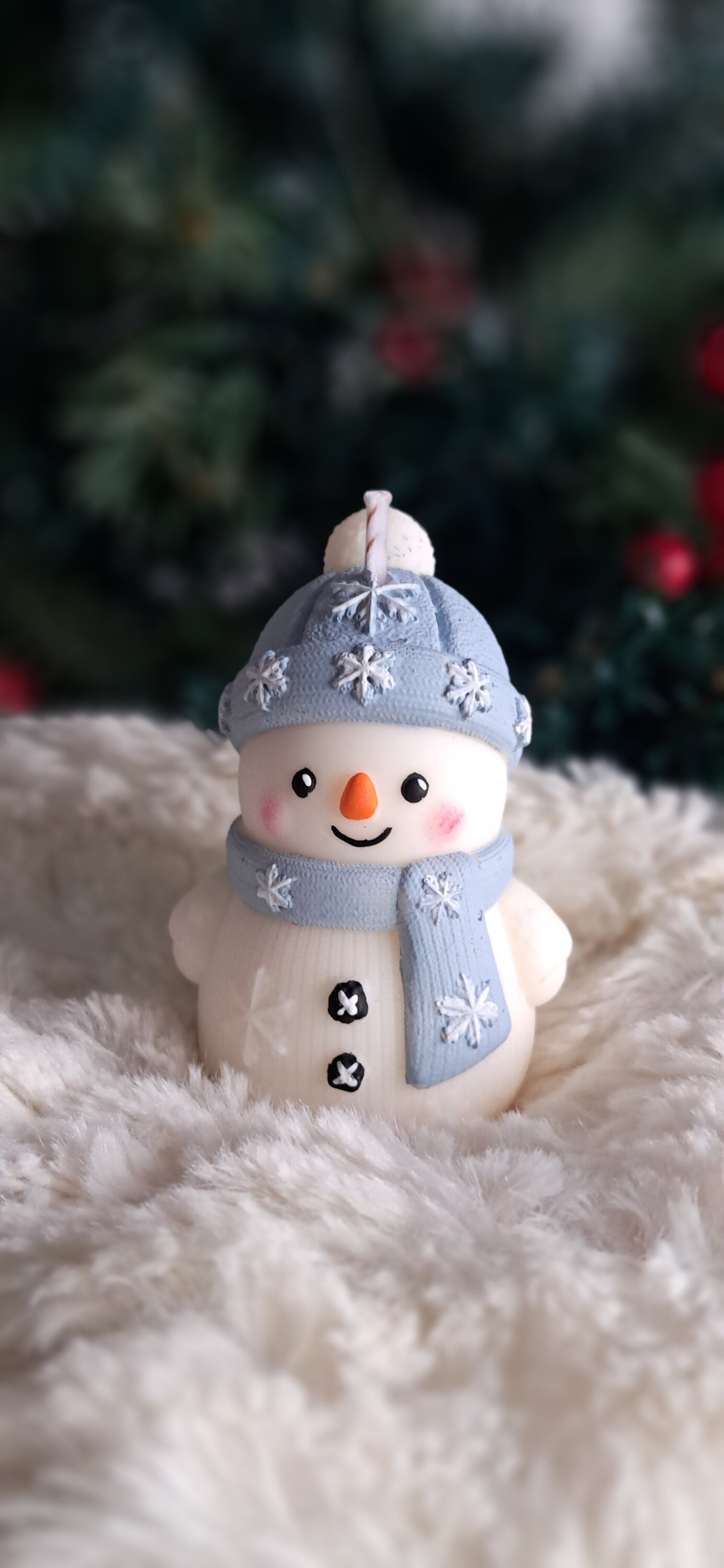 Vela MUÑECO DE NIEVE - 2