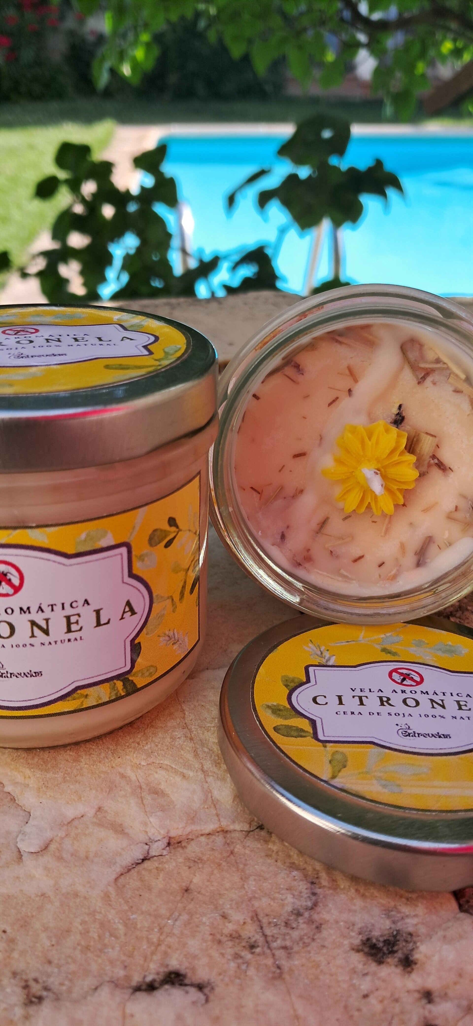 Vela de CITRONELA - 2