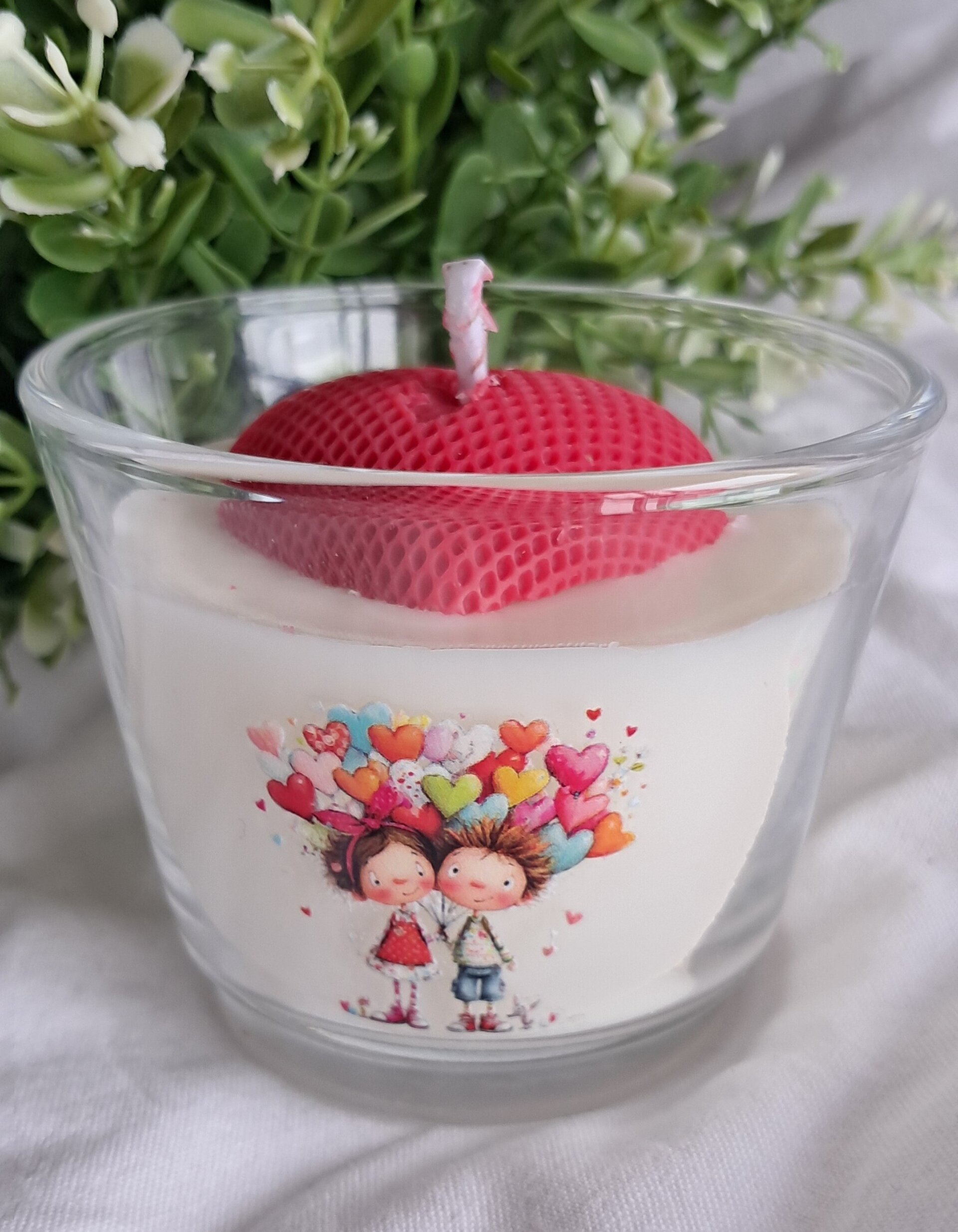 Vela CORAZÓN CRISTAL - 2