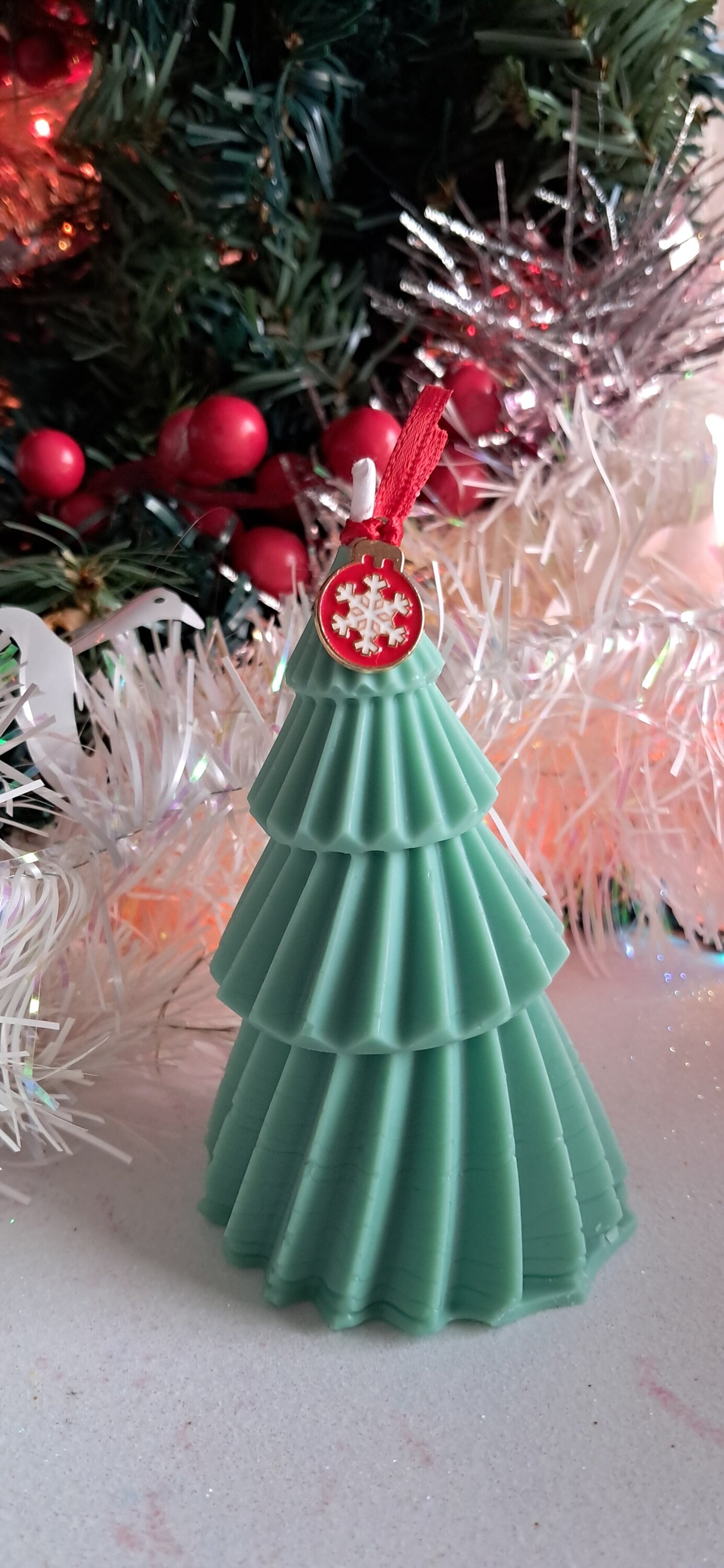 Vela arbol  del viento de Navidad - 3