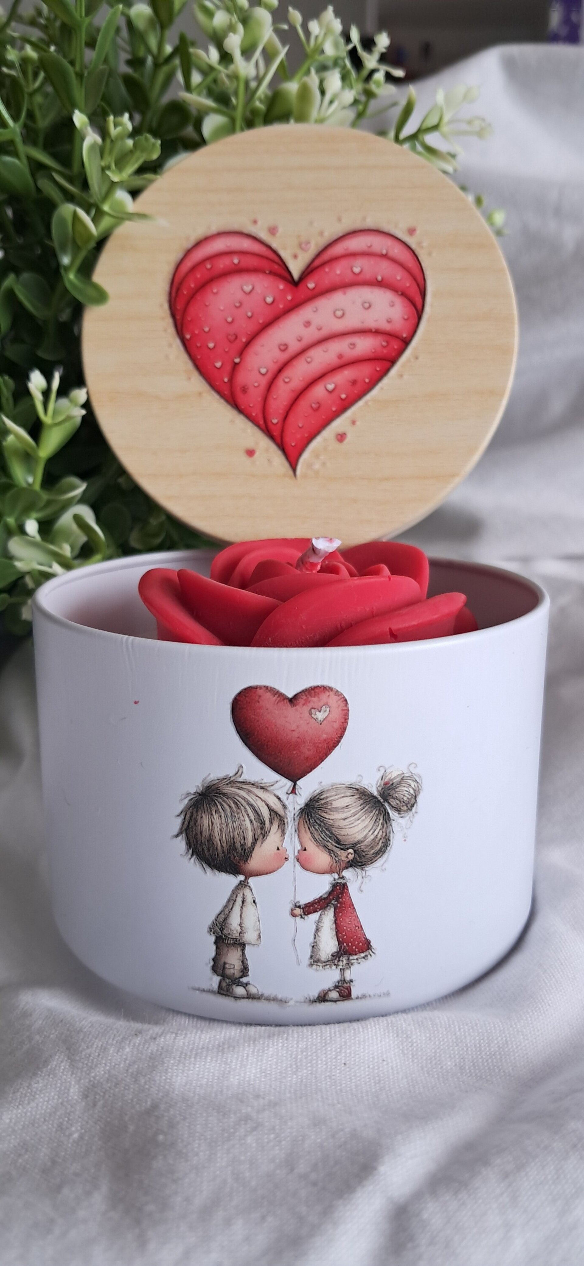 Vela lata grande ENAMORADOS - 3