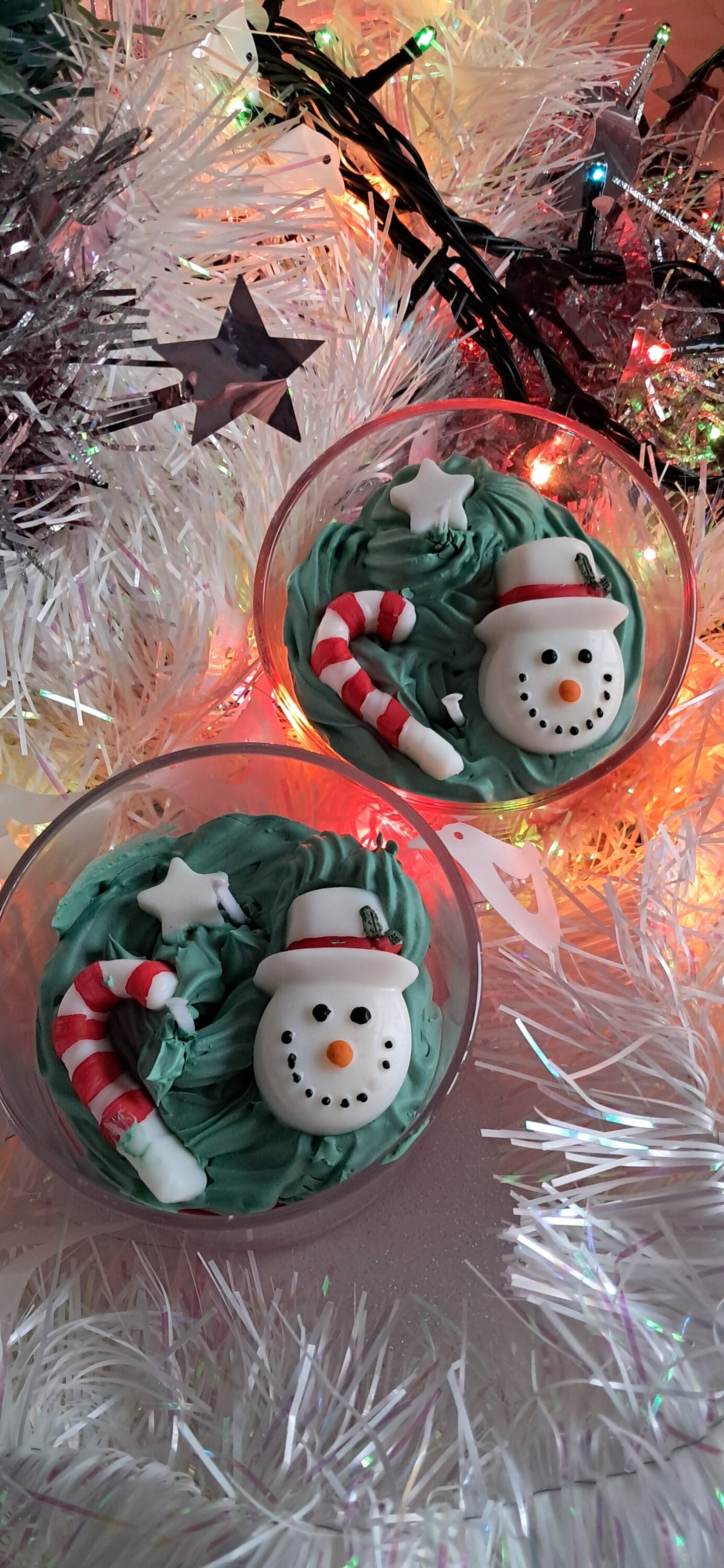 Vela vaso Navidad - 3