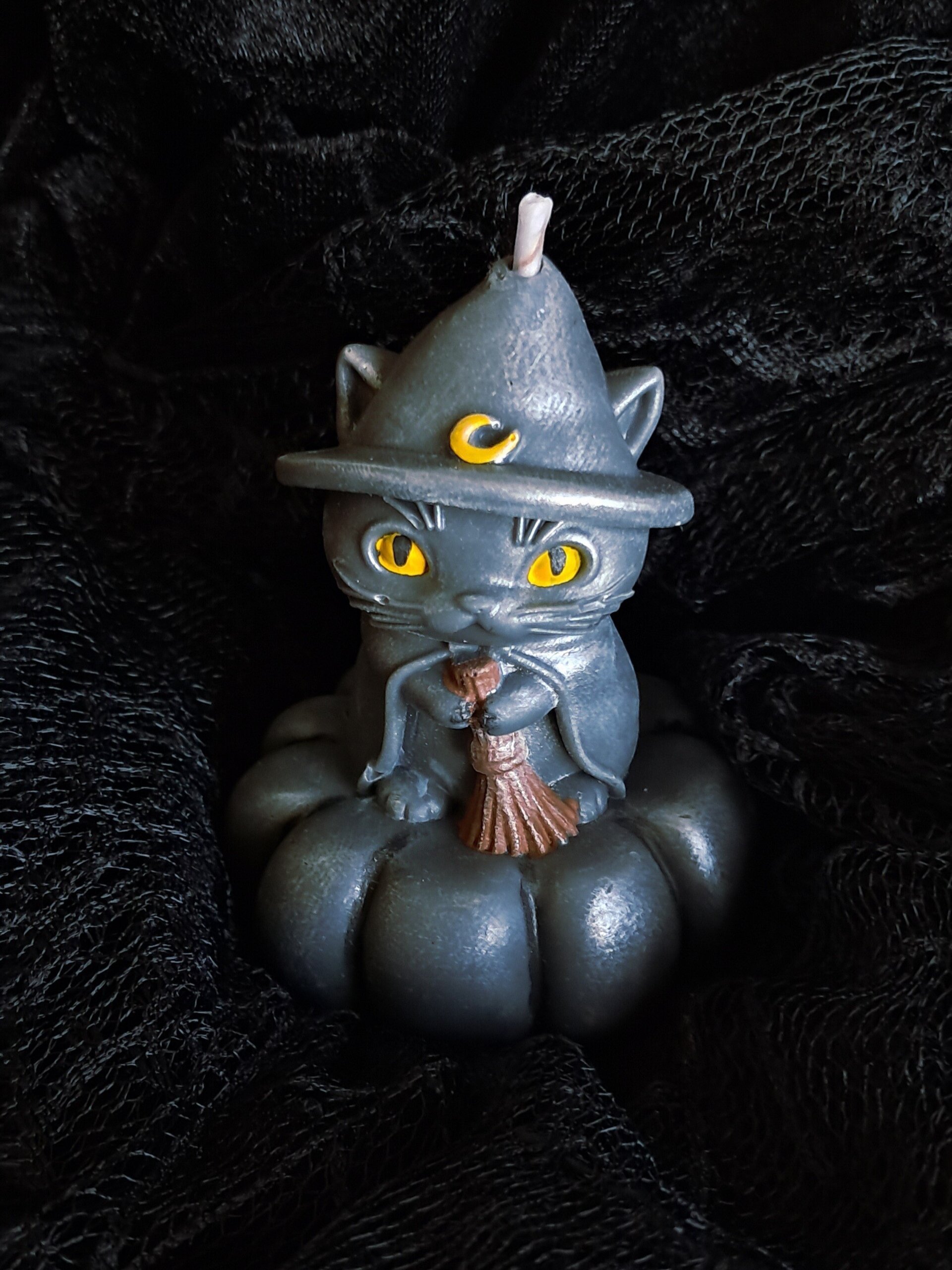 Vela GATO CALABAZA - 2